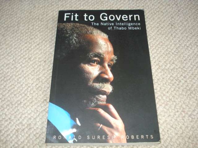 SCARCE-" FIT TO GOVERN " THABO MBEKI SIGNED TWICE WITH LETTER HEAD-SEE BELOW
