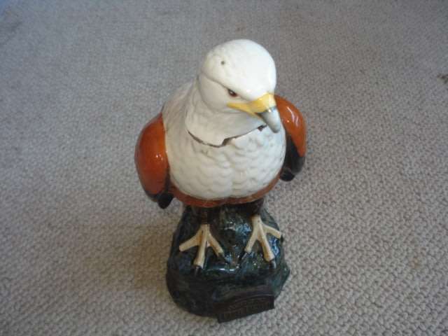 A VERY SCARCE DECANTER-ROYAL DOULTON 750ml FLIGHT OF THE FISH EAGLE BRANDY !!-SEE BELOW