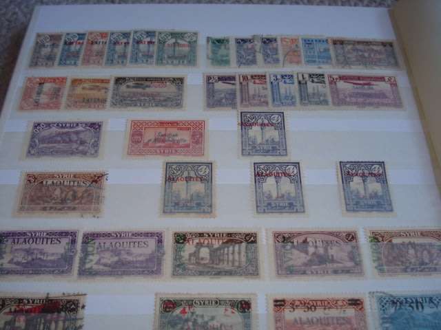 SYRIA-SCARCE LOT OF VERY FINE MINT/USED-DIFFICULT STAMPS THESE DAYS !!-SEE BELOW