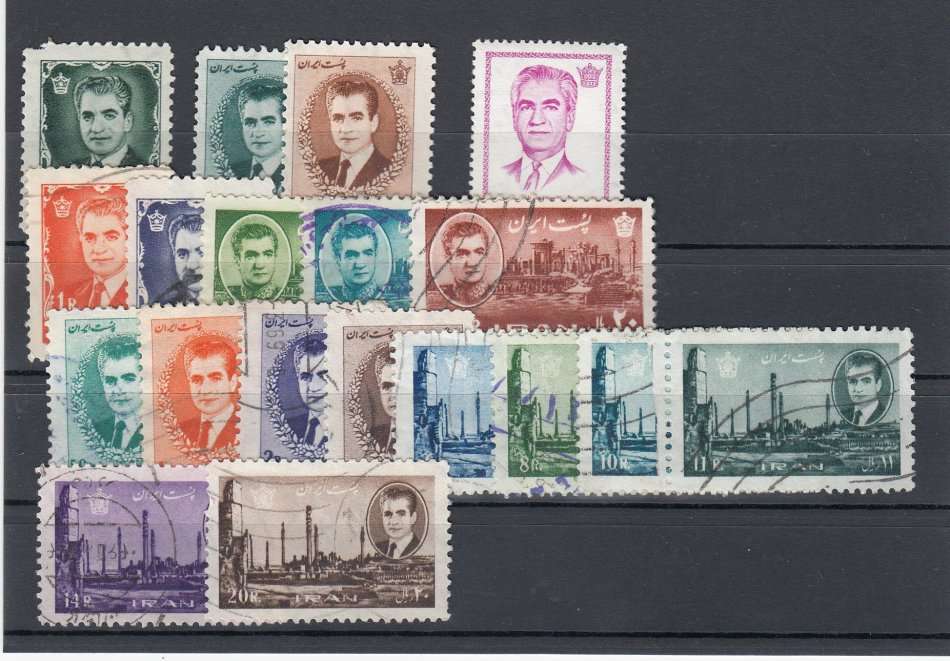 IRAN-VERY FINE USED WITH A FEW UNMOUNTED MINT-  NB SOME ;LOTS CLOSE EARLIER THAN 2PM !!