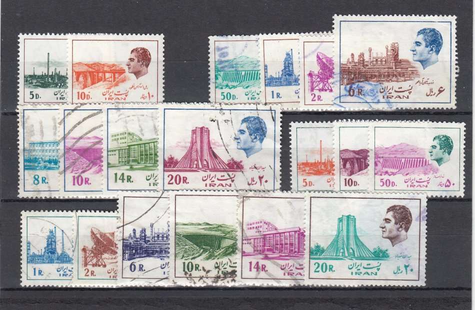 IRAN-VERY FINE USED WITH A FEW UNMOUNTED MINT-  NB SOME ;LOTS CLOSE EARLIER THAN 2PM !!