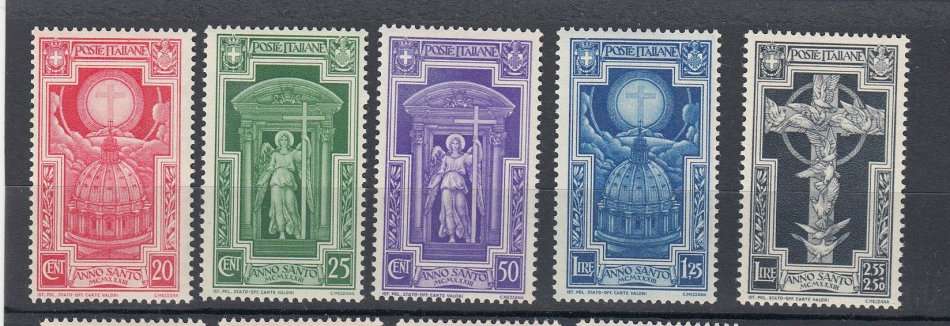 ITALY-1933  SET VERY FINE MINT-LIGHT HINGE REM.  27 POUNDS