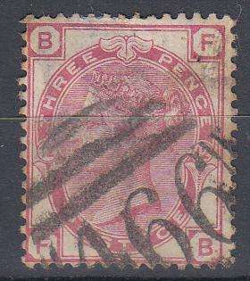 GB-QV  SG 144 PLATE 12 VERY FINE USED   80 POUNDS
