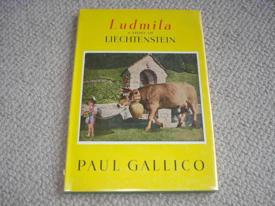 A VERY SCARCE BOOK " LUDMILA " SIGNED BY BARONESS LUDMILA-SEE BELOW !!