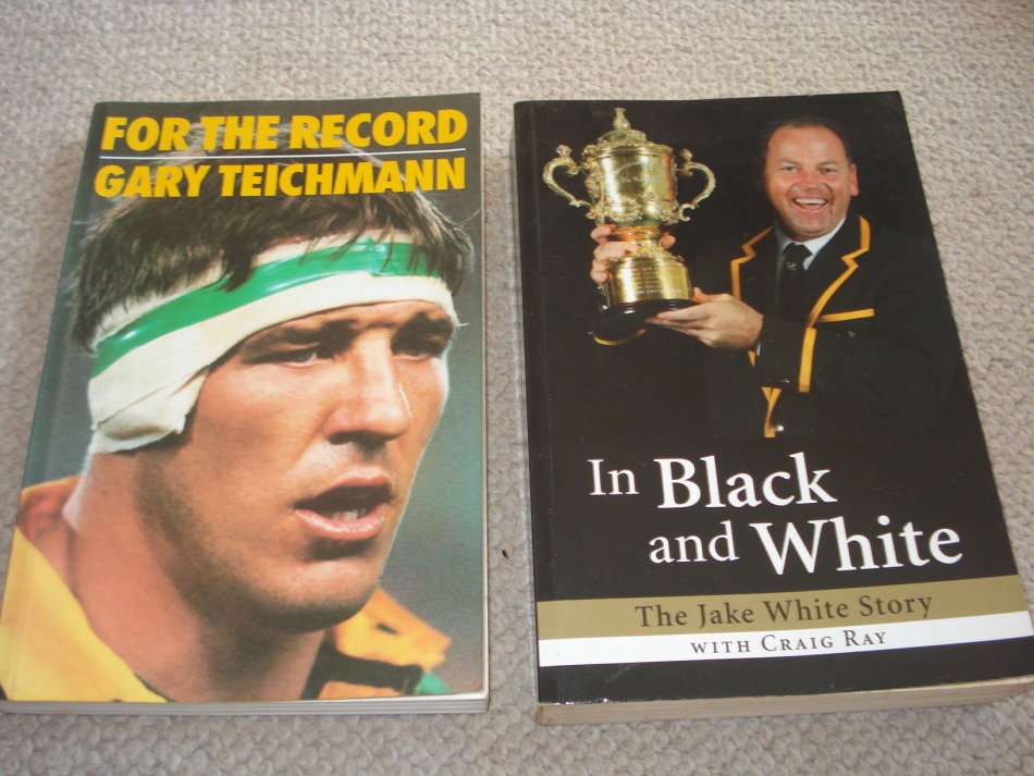 TWO SIGNED BOOK BY JAKE WHITE AND GARY TEICHMANN-SEE BELOW
