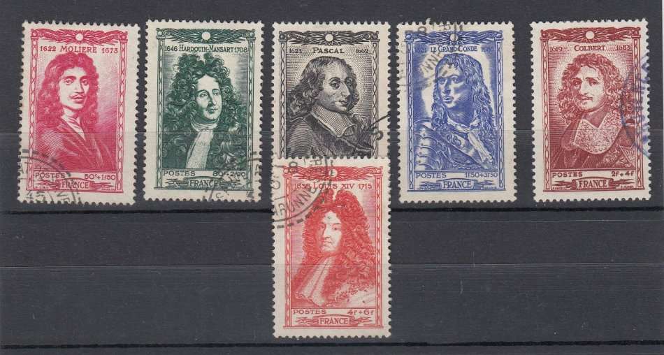 FRANCE-1944 SET VERY FINE USED-HINGE REM.    15 POUNDS