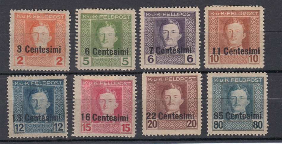 AUSTRIA-FIELD POST 1918 VERY FINE MINT-HINGE REM.