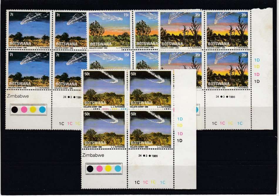 BOTSWANA-SET AS UNMOUNTED MINT CONTROLS SOME GUM TONING  26 POUNDS +