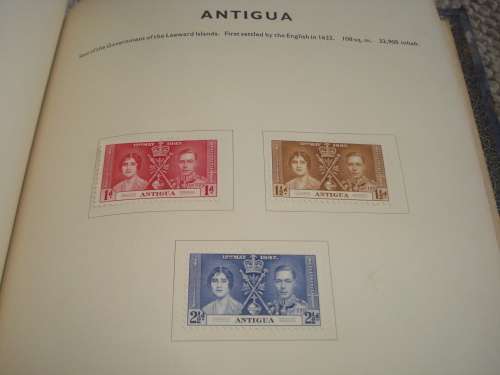 KGVI CORONATION ALBUM WITH MANY COMPLETE SETS-SEE BELOW-RE-LIST