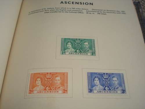 KGVI CORONATION ALBUM WITH MANY COMPLETE SETS-SEE BELOW-RE-LIST