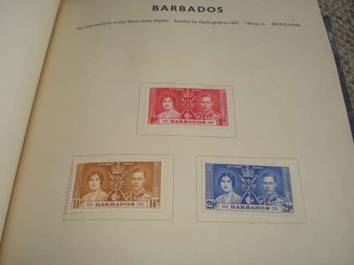 KGVI CORONATION ALBUM WITH MANY COMPLETE SETS-SEE BELOW-RE-LIST