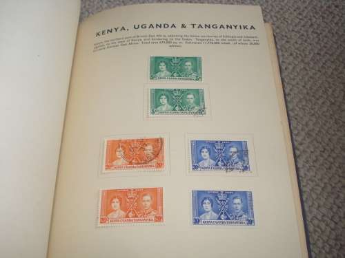 KGVI CORONATION ALBUM WITH MANY COMPLETE SETS-SEE BELOW-RE-LIST