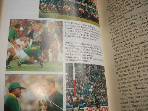 " RAINBOW WARRIOR-FRANCOIS PIENAAR THE HARD HITTING AUTOBIOGRAPHY " SIGNED BY FRANCOIS