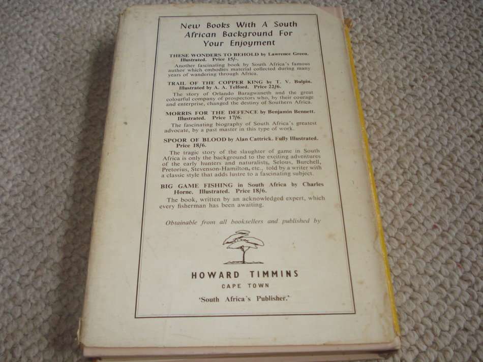 SCARCE BOOK " THIS MUCH I`LL TELL " SIGNED BY BERNARD O.SCHONEGEVEL-SEE BELOW