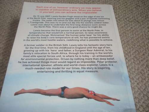 " ACHIEVING THE IMPOSSIBLE "-SIGNED BY LEGEND LEWIS PUGH-SEE BELOW