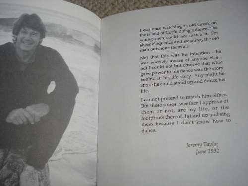 SCARCE BOOK " AG PLEEZ DEDDY ! " SIGNED BY JEREMY TAYLOR-READ BELOW