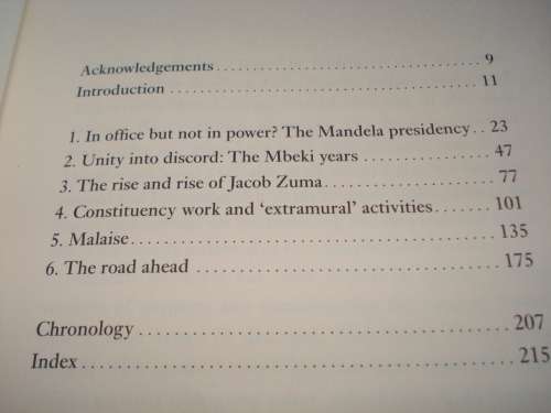 " WITH MY HEAD ABOVE THE PARAPET-AN INSIDER ACCOUNT OF THE ANC IN POWER "SIGNED COPY !!