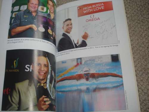 " UNBELIEVABLE-A BOOK ABOUT FAMILY,VALUES AND PERSEVERANCE " SIGNED BY CHAD LE CLOS !!!