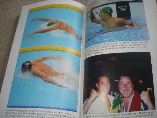 " UNBELIEVABLE-A BOOK ABOUT FAMILY,VALUES AND PERSEVERANCE " SIGNED BY CHAD LE CLOS !!!