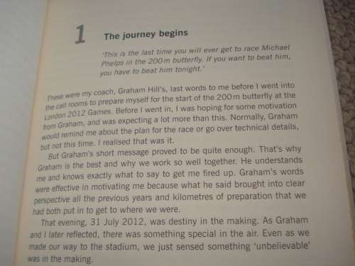 " UNBELIEVABLE-A BOOK ABOUT FAMILY,VALUES AND PERSEVERANCE " SIGNED BY CHAD LE CLOS !!!