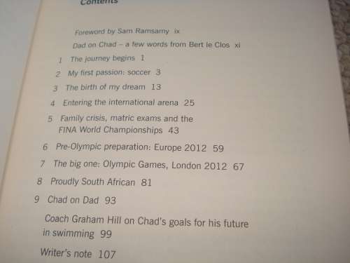 " UNBELIEVABLE-A BOOK ABOUT FAMILY,VALUES AND PERSEVERANCE " SIGNED BY CHAD LE CLOS !!!