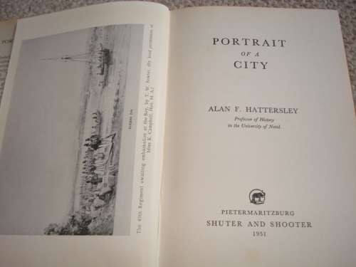 SCARCE AFRICANA-LIMITED EDITION #481/1000 " PORTRAIT OF A CITY " SIGNED COPY !!!!