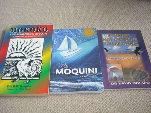 CHRISTMAS SPECIAL-THREE SIGNED BOOKS-ONE SCARCE " MOKOKO " SEE BELOW