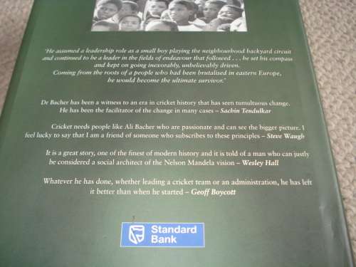 SCARCE BOOK IN LOVELY CONDITION " ALI THE LIFE OF ALI BACHER " SIGNED BY ALI !!