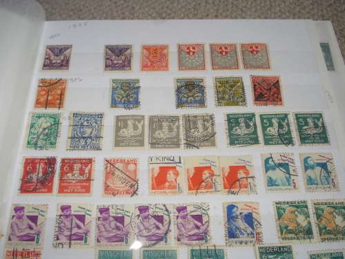 NETHERLANDS-DIFFICULT MID PERIOD MINT/USED MANY SCANS AND USEFUL LOTS