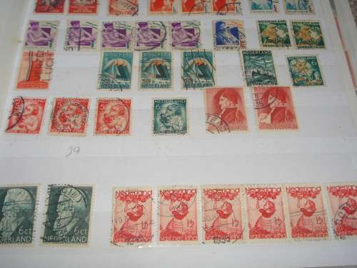 NETHERLANDS-DIFFICULT MID PERIOD MINT/USED MANY SCANS AND USEFUL LOTS