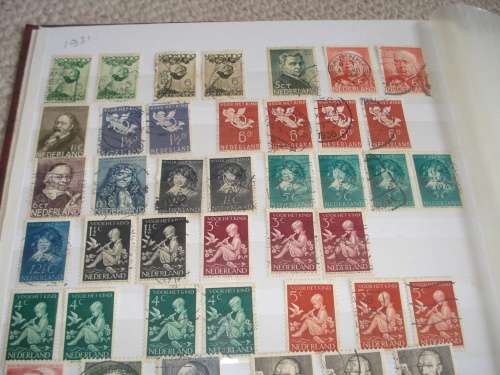 NETHERLANDS-DIFFICULT MID PERIOD MINT/USED MANY SCANS AND USEFUL LOTS