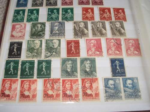 NETHERLANDS-DIFFICULT MID PERIOD MINT/USED MANY SCANS AND USEFUL LOTS