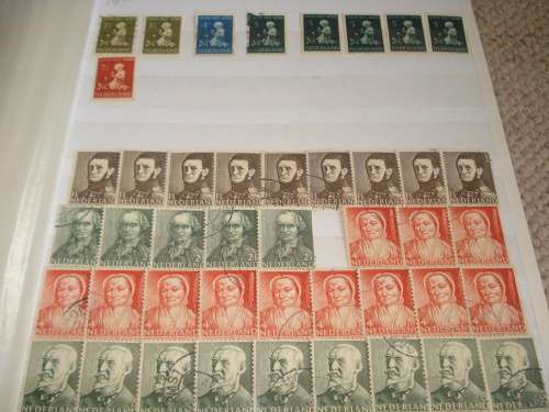 NETHERLANDS-DIFFICULT MID PERIOD MINT/USED MANY SCANS AND USEFUL LOTS