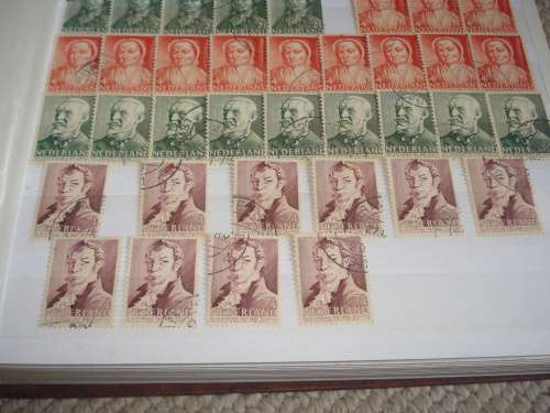 NETHERLANDS-DIFFICULT MID PERIOD MINT/USED MANY SCANS AND USEFUL LOTS