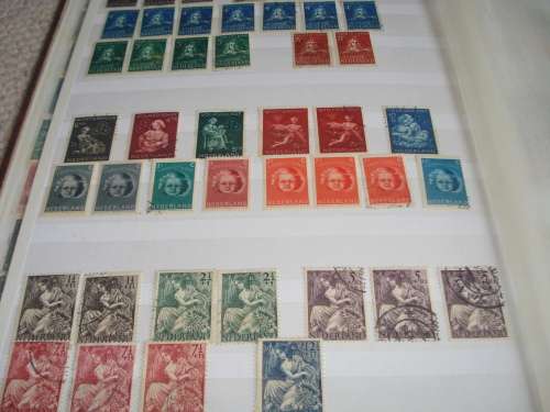 NETHERLANDS-DIFFICULT MID PERIOD MINT/USED MANY SCANS AND USEFUL LOTS