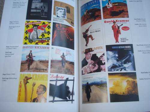 SCARCE BOOK " DAVID KRAMER-`n BIOGRAFIE " SIGNED COPY BY DAVID KRAMER.