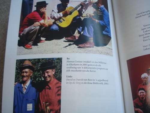 SCARCE BOOK " DAVID KRAMER-`n BIOGRAFIE " SIGNED COPY BY DAVID KRAMER.