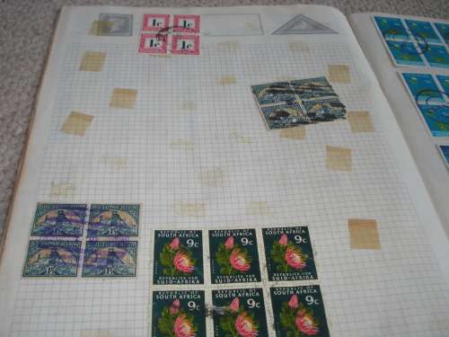 ALBUM FULL OF RSA BLOCKS-LOVELY LOT FOR THE VARIETIES HUNTER-MANY BLOCKS