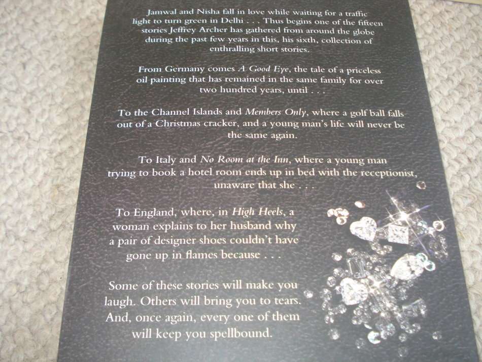 CHRISTMAS BONANZA- ALL SIGNED JEFFREY ARCHER  7 BOOKS-READ BELOW