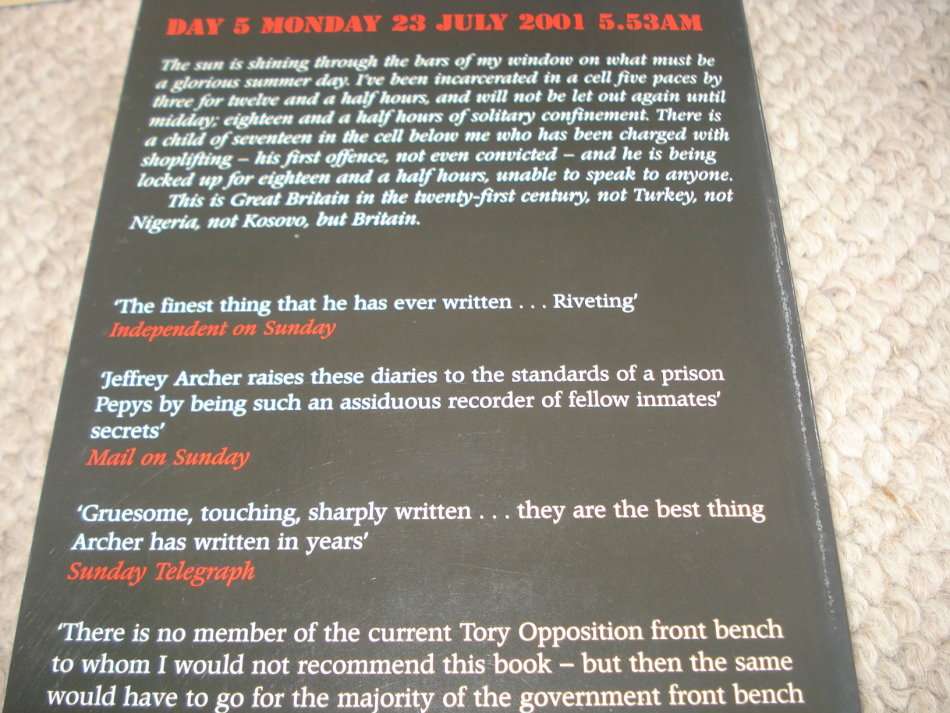 CHRISTMAS BONANZA- ALL SIGNED JEFFREY ARCHER  7 BOOKS-READ BELOW