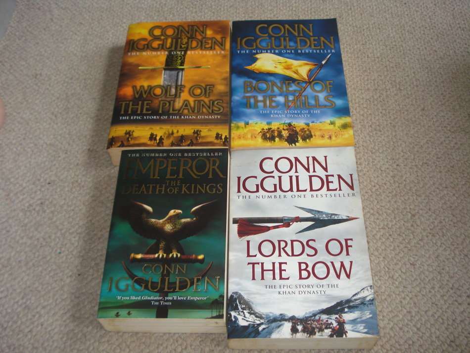 END OF YEAR BONANZA-FOUR SIGNED SOFT COVERS BY CONN IGGULDEN-READ POSTAGE BELOW