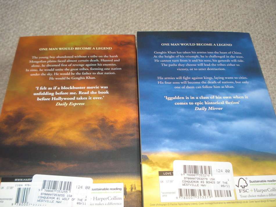 END OF YEAR BONANZA-FOUR SIGNED SOFT COVERS BY CONN IGGULDEN-READ POSTAGE BELOW