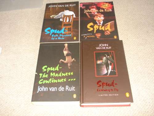 END OF YEAR BONANZA-FOUR SIGNED " SPUD`s " ALL DIFFERENT ALL SIGNED ONE LIMITED -READ POSTAGE BELOW