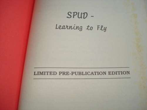 END OF YEAR BONANZA-FOUR SIGNED " SPUD`s " ALL DIFFERENT ALL SIGNED ONE LIMITED -READ POSTAGE BELOW