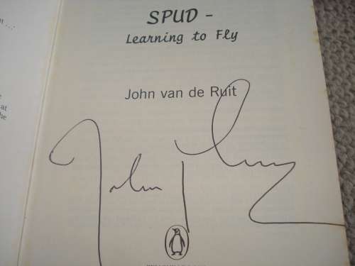 END OF YEAR BONANZA-FOUR SIGNED " SPUD`s " ALL DIFFERENT ALL SIGNED ONE LIMITED -READ POSTAGE BELOW