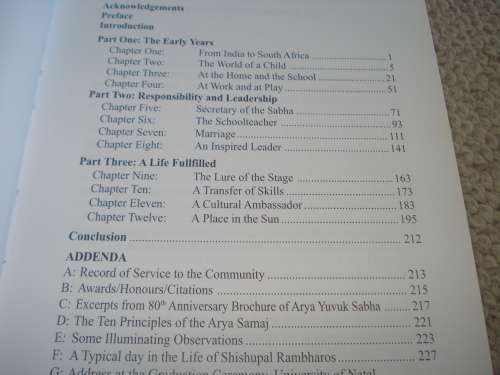 " A LABOUR OF LOVE -THE BIOGRAPHY OF DR SHISHUPAL RAMBHAROS " SIGNED COPY