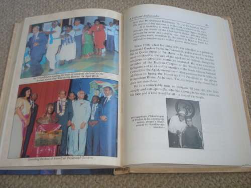 " A LABOUR OF LOVE -THE BIOGRAPHY OF DR SHISHUPAL RAMBHAROS " SIGNED COPY
