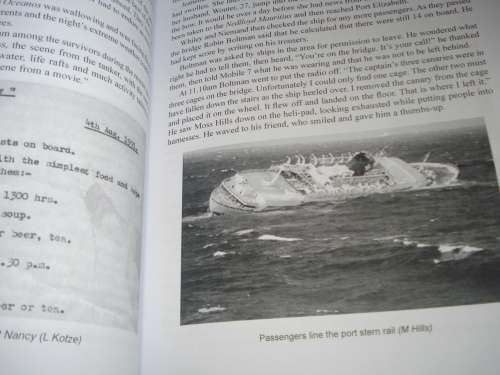 " OCEANOS-SURVIVORS` STORIES " SIGNED FIRST EDITION LOVELY CONDITION