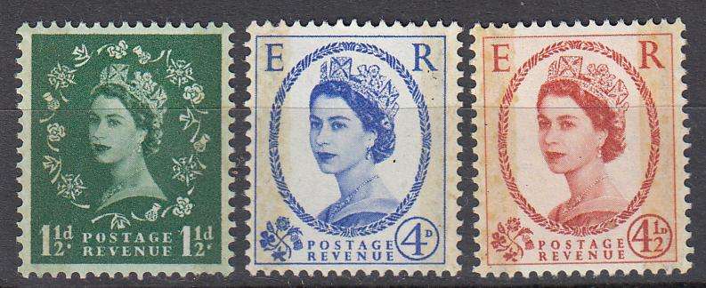 GB-QEII SCARCE EXPERIMENTAL STAMPS GRAPHITE LINE AND PHOSPHOR OVP`TS SUPERB UMM