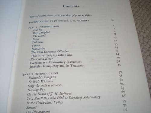 VERY SCARCE AFRICANA " KNOCKING ON THE DOOR " SIGNED BY ALAN PATON !!!!